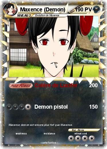 Pokemon Maxence (Demon)