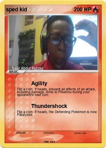 Pokemon sped kid