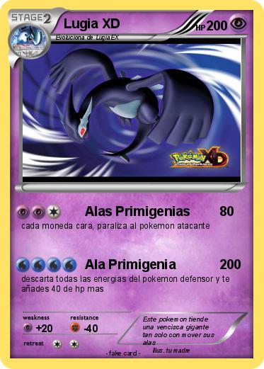 Pokemon Lugia XD
