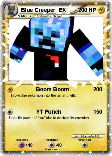 Pokemon Blue Creeper  EX