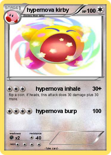Pokemon hypernova kirby