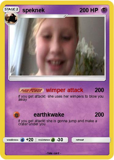 Pokemon speknek