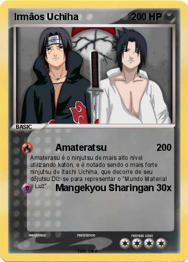 Pokemon Irmãos Uchiha