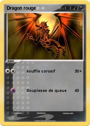 Pokemon Dragon rouge