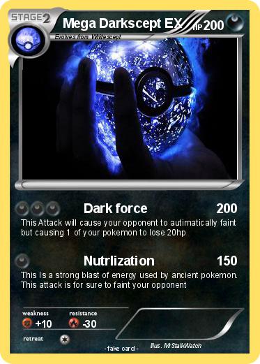 Pokemon Mega Darkscept EX