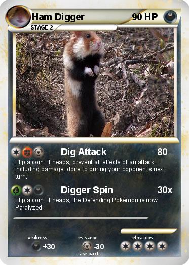 Pokemon Ham Digger