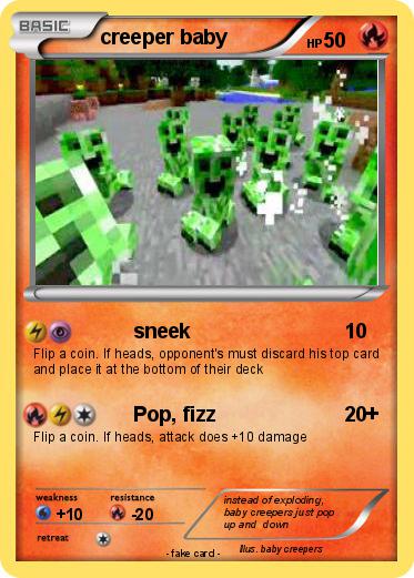 Pokemon creeper baby