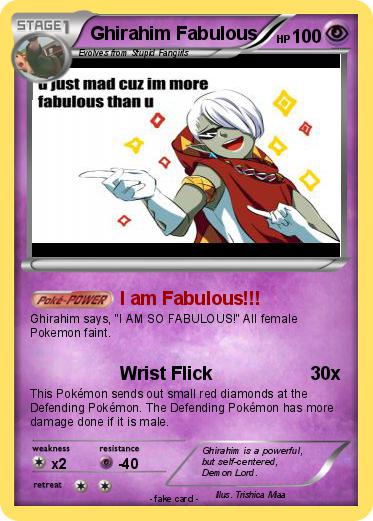 Pokemon Ghirahim Fabulous