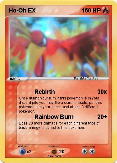 Pokemon Ho-Oh EX