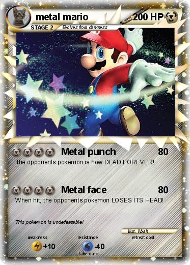 Pokemon metal mario