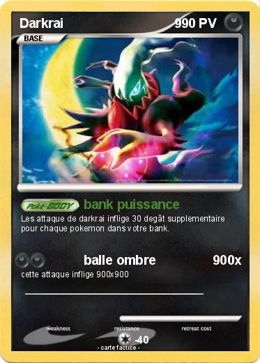 Pokemon Darkrai                               9