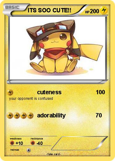 Pokemon ITS SOO CUTE!!