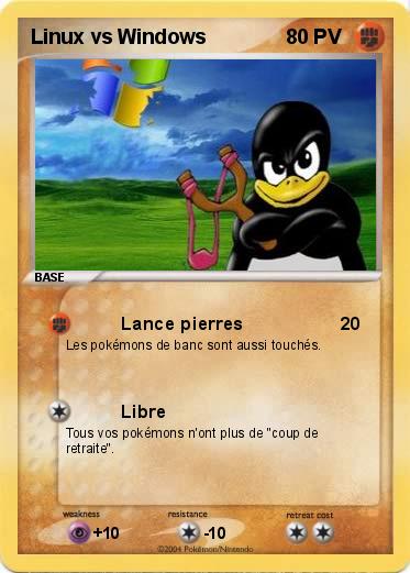 Pokemon Linux vs Windows