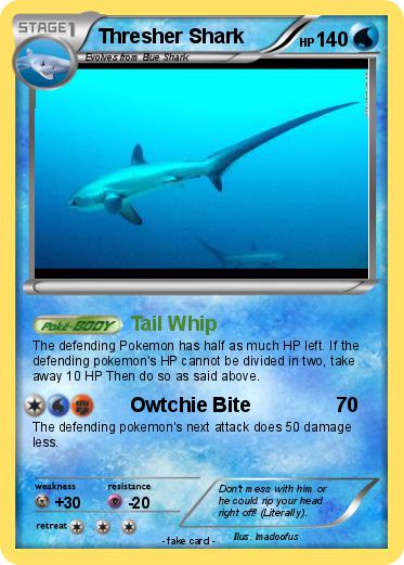 Pokemon Thresher Shark