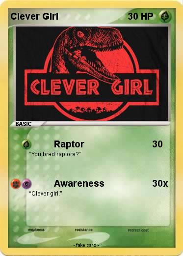 Pokemon Clever Girl