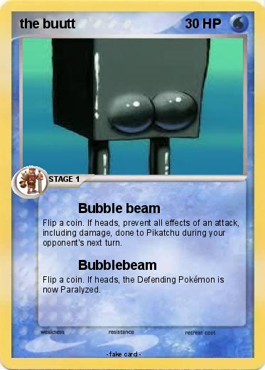 Pokemon the buutt