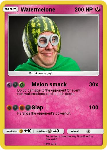 Pokemon Watermelone