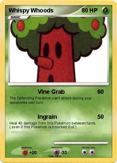 Pokemon Whispy Whoods