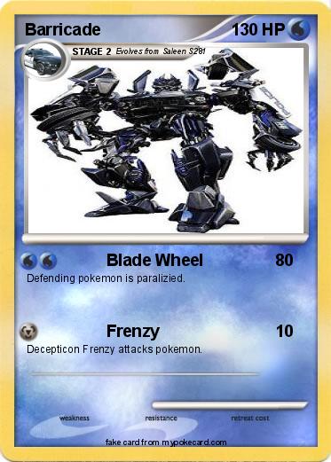 Pokemon Barricade