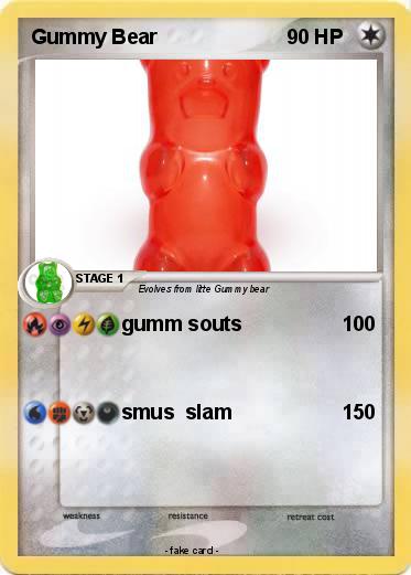 Pokemon Gummy Bear