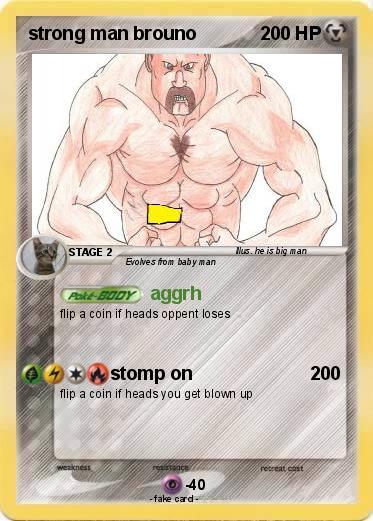Pokemon strong man brouno