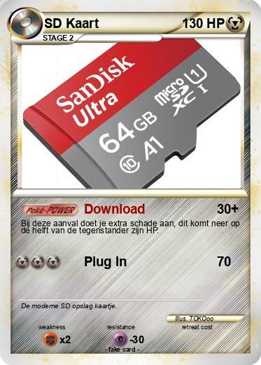 Pokemon SD Kaart