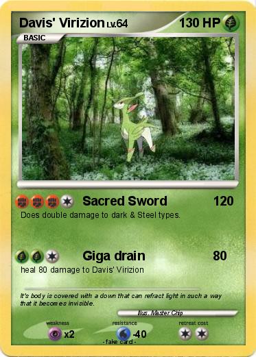 Pokemon Davis' Virizion