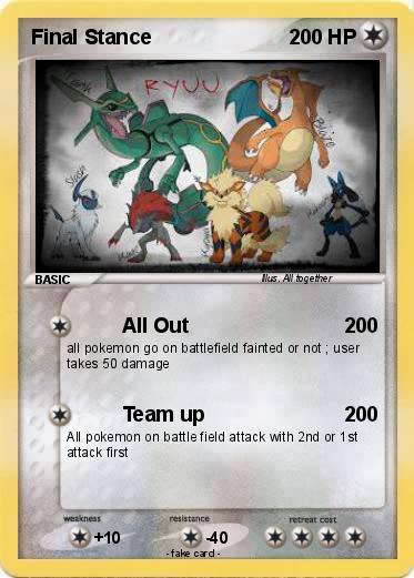 Pokemon Final Stance