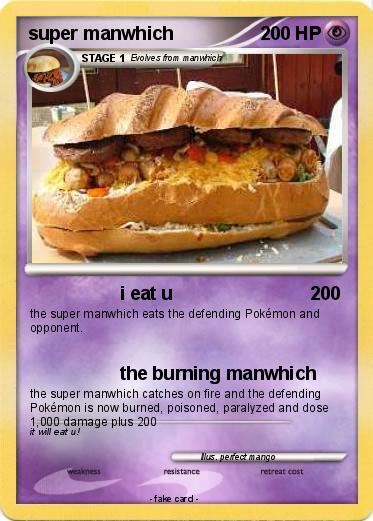 Pokemon super manwhich
