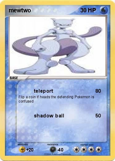 Pokemon mewtwo