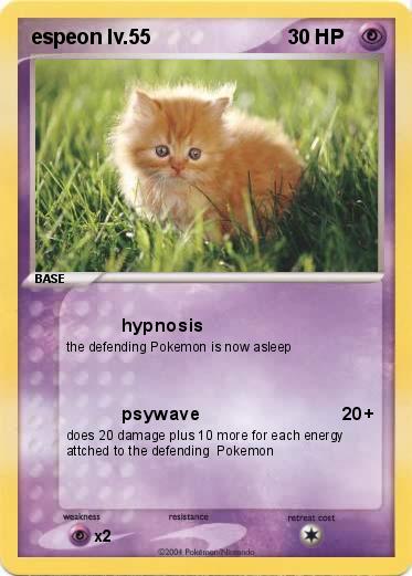 Pokemon espeon lv.55