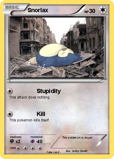 Pokemon Snorlax