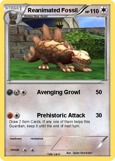 Pokemon Reanimated Fossil