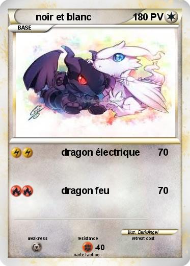 Pokemon noir et blanc