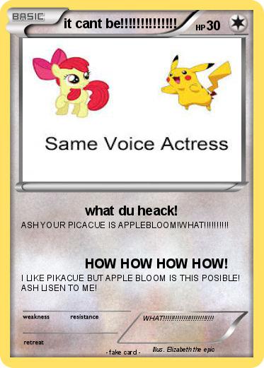 Pokemon it cant be!!!!!!!!!!!!!!