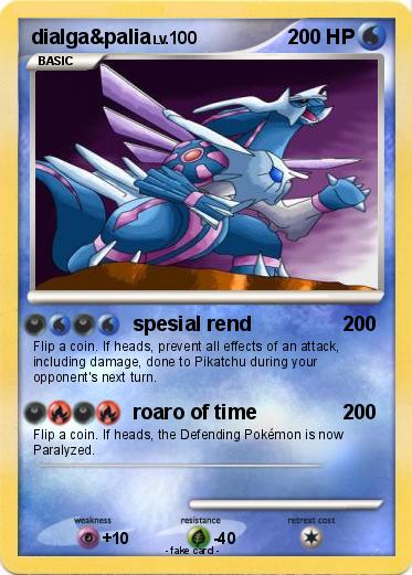 Pokemon dialga&palia