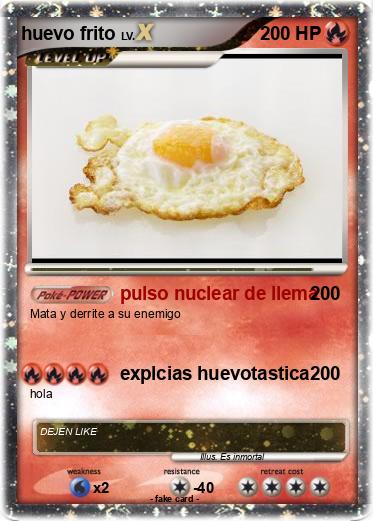 Pokemon huevo frito