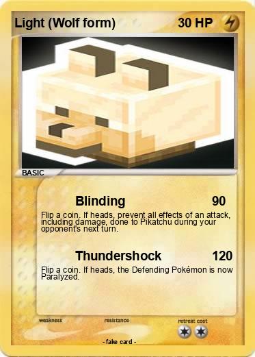 Pokemon Light (Wolf form)