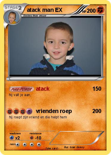 Pokemon atack man EX