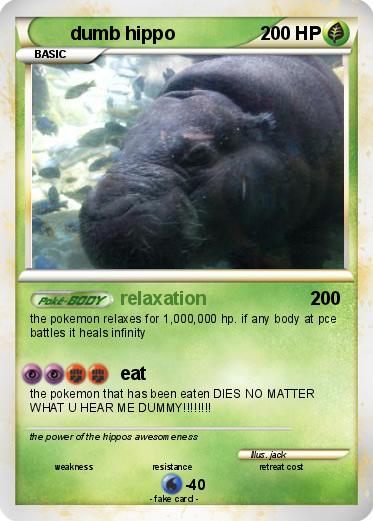 Pokemon dumb hippo