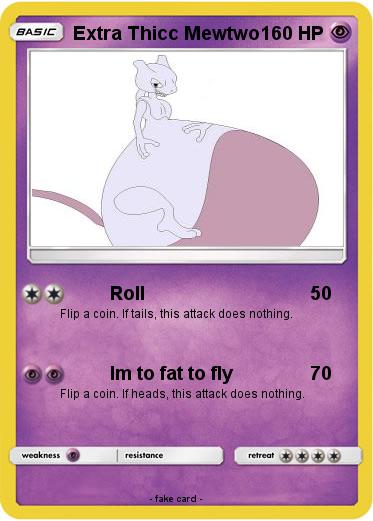 Pokemon Extra Thicc Mewtwo