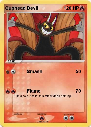 Pokemon Cuphead Devil