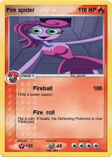 Pokemon Fire spider