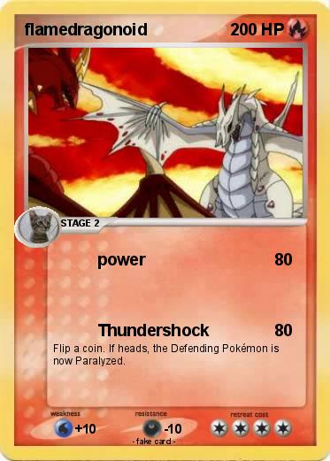 Pokemon flamedragonoid