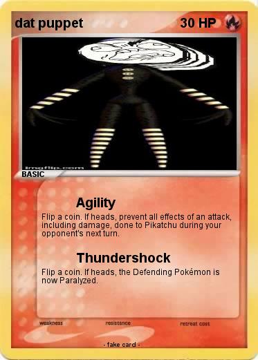 Pokemon dat puppet