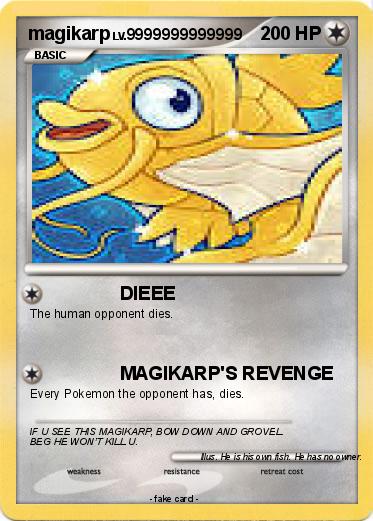 Pokemon magikarp