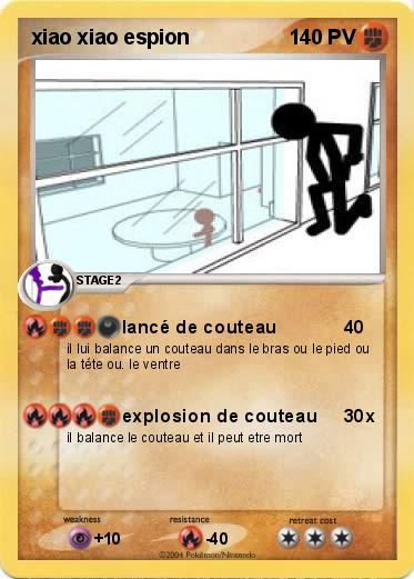 Pokemon xiao xiao espion