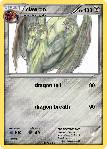 Pokemon clawron