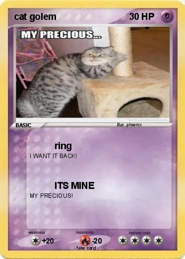 Pokemon cat golem
