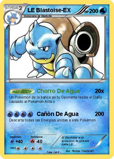 Pokemon LE Blastoise-EX